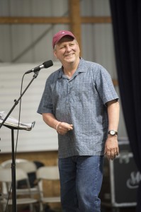 John calling at the Old Songs Festival - 2015 